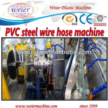 PVC-Stahldraht verbesserte den Schlauch, der Maschinerie herstellt
